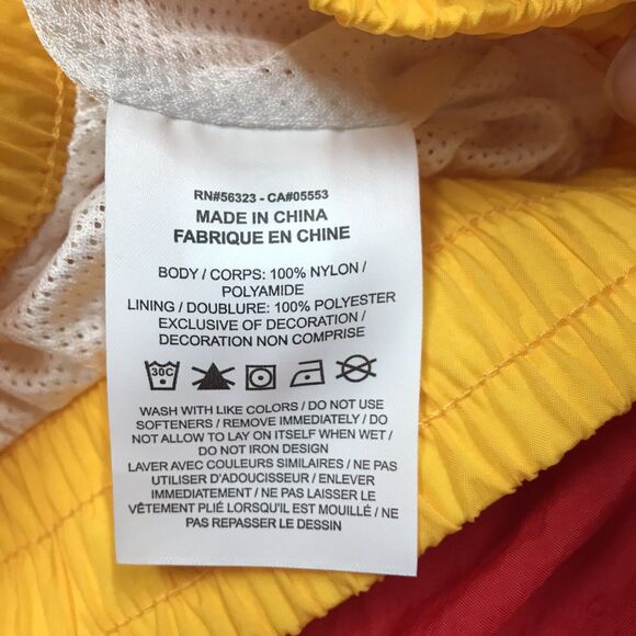 Vintage NIKE Flight Warm Up Jogger Men S Color Block Nylon Drawstring Elastic - Picture 16 of 16